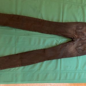 Hollister 1R black skinny jeans. 25x30